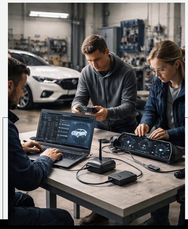 Разработка Connected Car и ПО для автопрома в Киселёвске