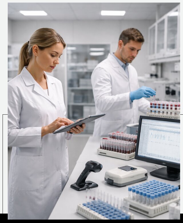 Разработка и внедрение LIMS системы для биотех лабораторий в Киселёвске